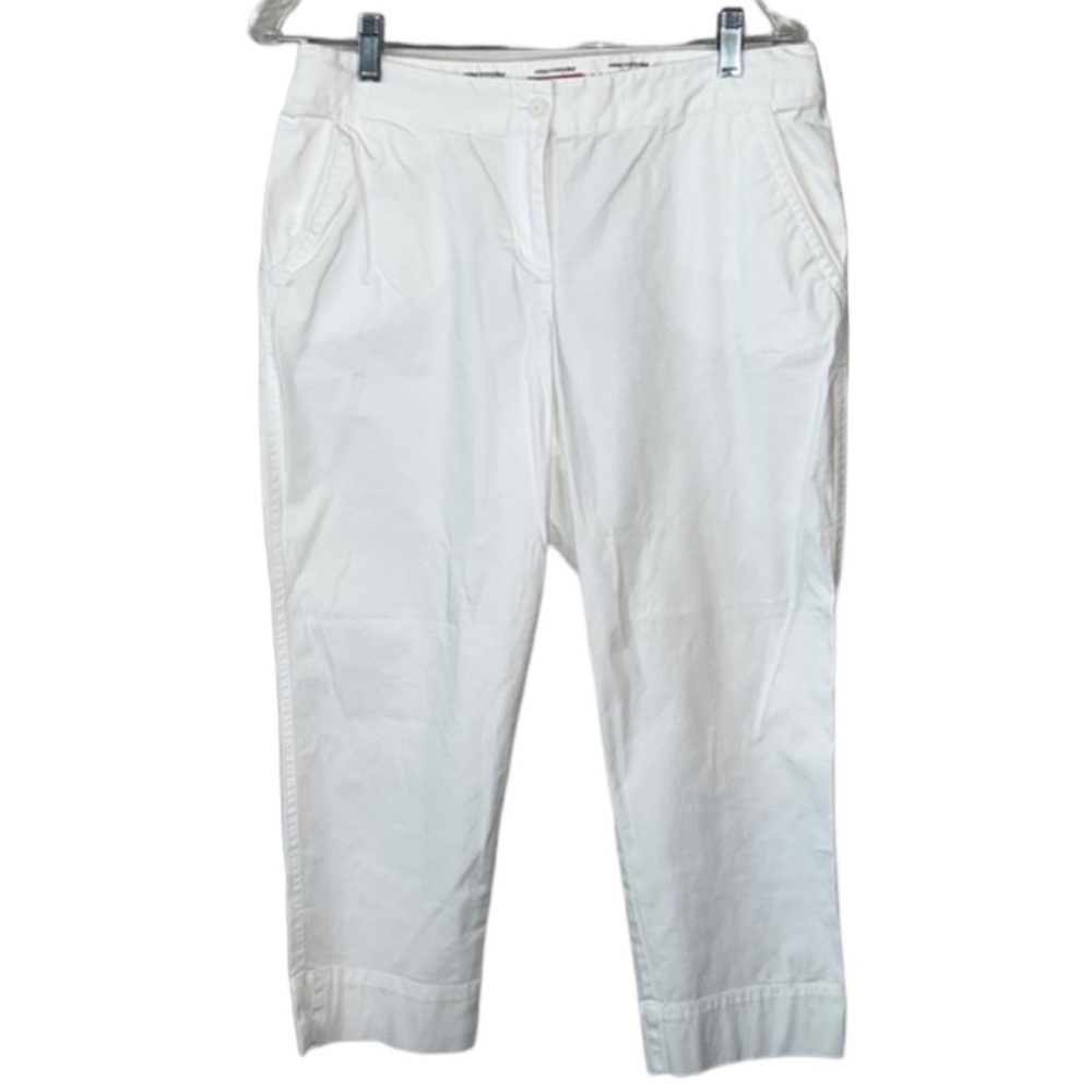 Tommy Bahama Relax White Crop Pants Size 6
